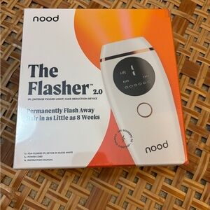 NEW SEALED Nood Flasher 2.0 IPL Hair Removal Device